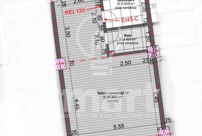Spatiu comercial 51mp BLOC NOU  Marasti Fabricii - 3