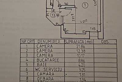 Vanzare 3 camere - Clucerului - Piata 1 Mai - 16