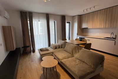Apartament cu 2 camere, mobilat în Barbu Văcărescu