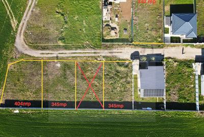 Terenuri 330–404 mp în Berceni (Vidra) – între case, acces rapid - 1