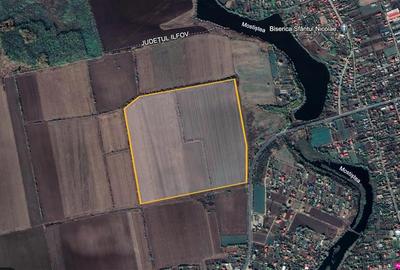 Vanzare teren intravilan Afumati - Sinesti - DN2, ILFOV - 1