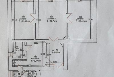 Apartament 3 camere de vânzare – Piața Libertății, Timișoara - 13