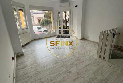 SPATIU COMERCIAL FLOREASCA { PARTER+DEMISOL 25m +25m { CENTRALA - 1