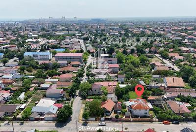 Casă P+1 cu 8 camere 492 mp teren 21 ml deschidere comision 0% - 1