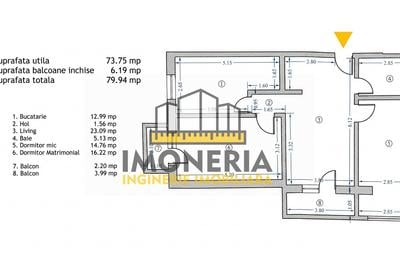 3 camere-0% comision-parcari-zona linistita-1.5 km Institut Oncologic Buc - 12
