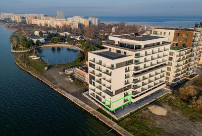 2 camere Mamaia | Private Lake- bloc 2025| Vedere frontală la lac, la 5 m de apa - 1