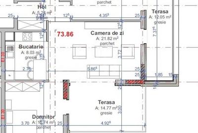 Apartament 3 camere de vanzare in Intre Lacuri, Cluj Napoca - 2