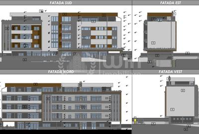 Teren  constructie bloc 1464 mp | front 64mp | Zona Edgar Quinet! - 2