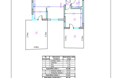 PLAZA,BULEVARDUL TIMIȘOARA,APARTAMENT CU 2 CAMERE,73MP,LA PARTER,MOBILAT - 20