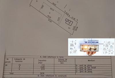 Casă cu teren generos de 2.636 mp, în Tudor Vladimirescu - 1