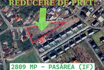 OPORTUNITATE! - Teren intravilan 2809mp sat Pasărea com Brănești ILFOV - 1