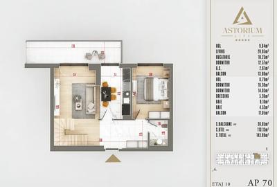 Apartament 4 Camere Moderne în Complex Rezidențial de Lux | Comision 0% - 2