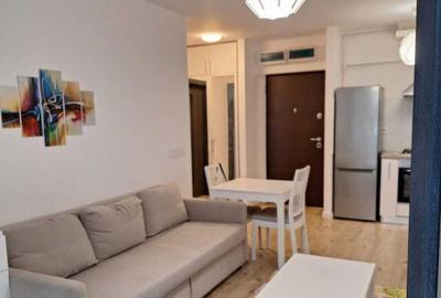 Apartament cu 2 camere semidecomandat, mobilat în Pipera