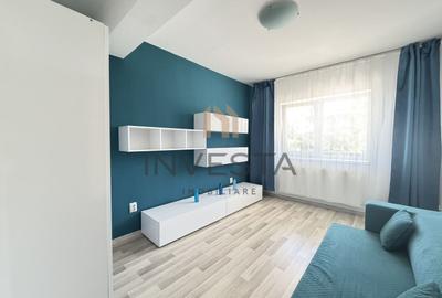 Apartament cu 2 camere semidecomandat, mobilat în Bună Ziua