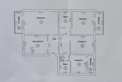 Apartament zona Calea Aradului cu 4 camere, 3 balcoane - boxa proprie - 4