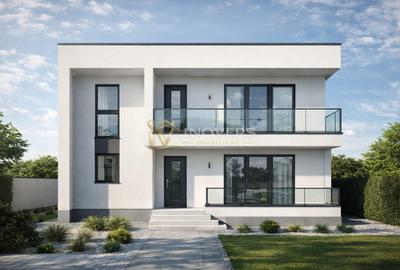 Vilă modernă P+1 | 4 dormitoare | 1300mp teren | Pompă căldură |45 min București - 3
