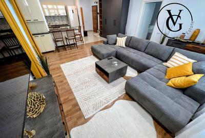 Apartament cu 3 camere decomandat, mobilat în Băneasa