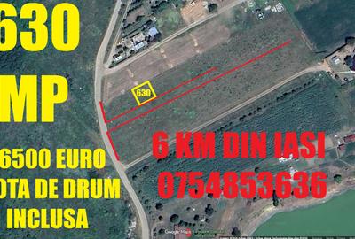 Bucium, 630 mp , 12750 euro,NUMAI 6 km din Iași, ZONĂ SUPERBĂ!!! - 1