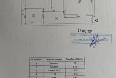 2 Camere 59mp Valea Lupului CCR - Str. Mestecanis - Dec. - Loc de Parcare - 14