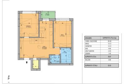 Apartament cu 3 camere, Mutare Rapida, Popesti Leordeni - 10