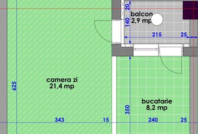 NOU Apartament 1 camera 41 mp, Nicolina, 66.760 euro TVA inclus - 7
