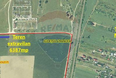 Teren 6,387mp Golesti / Drumul DC147 - 1