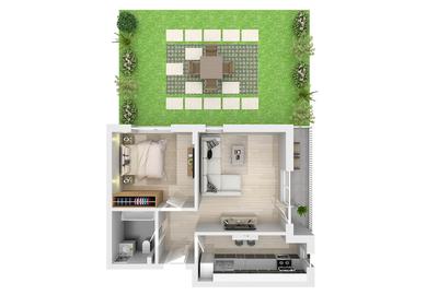 Apartament 2 camere Bragadiru constructie noua premium livrare 2027 trim 2 - 9