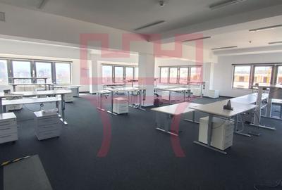 Spatiu birouri amenajat  +mobilier zona Garii 200 - 850mp cu panorama - 7