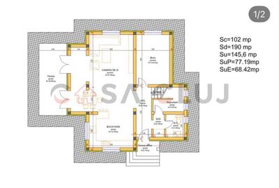 Casa Individuala Semifinisata - Teren Generos - Jucu de Mijloc - 7