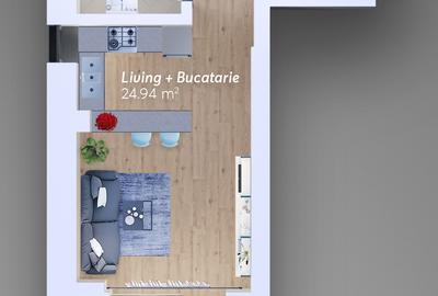 GARSONIERE TIP 15 – BLOC E - FAZA II - 1