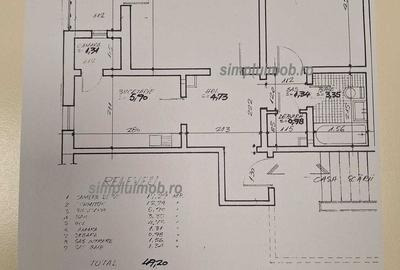 Metrou Dristor - 2 Camere 53mp Etaj intermediar - 1