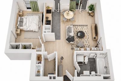 Apartament 2 camere direct de la dezvoltator, zona Take Ionescu, Vivalia Grand - 5