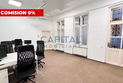 Comision 0%  Spatiu birou 230 mp, 4 incaperi, 2 bai, etajul 2, ultracentral - 1