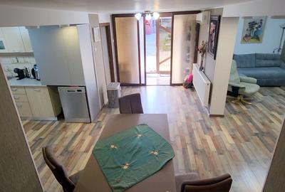 Vila 290mp + 4 spatii comerciale/depozitare, teren 1401 mp, acces DN1 - 9