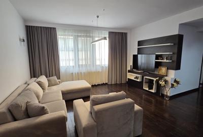 Apartament cu 3 camere semidecomandat, mobilat în Herăstrău