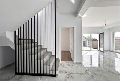 De vânzare duplex 1/2, stil cubic, despărțit prin camera tehnică, Sanandrei. - 6