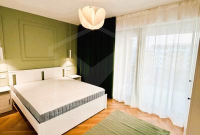 Apartament cu 2 camere semidecomandat, mobilat în Mărăști