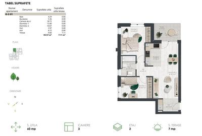 DENYA FOREST 7 bloc nou nZEB - Apartamente vanzare - comision 0% - 15