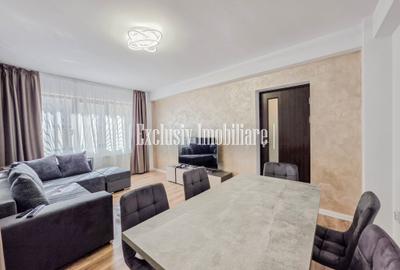 Apartament cu 3 camere decomandat, mobilat în Faleza Nord