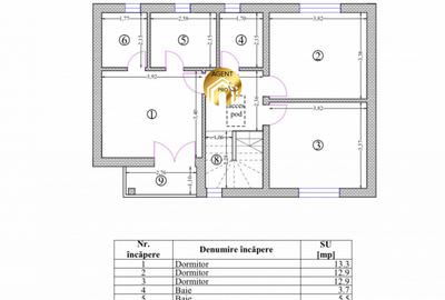 Casa P+1+Pod - 4 camere - 273mp Teren - Otopeni - 15