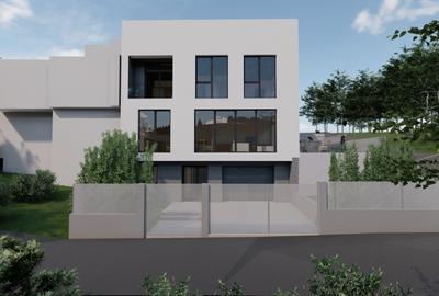 Duplex semifinisat cu view,  123 mp,  teren 226 mp, zona Stejarului - 4