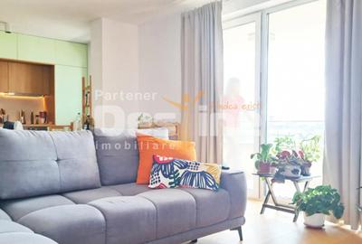 Apartament cu 2 camere open-space, mobilat în Aradului