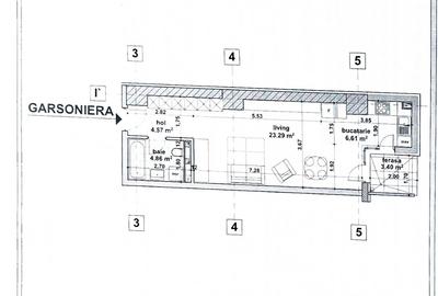 Garsoniera  39 mp - Smart Residence / Metrou Lujerului - 7