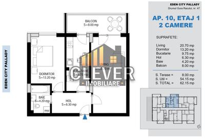 Apartament cu 2 camere decomandat în Theodor Pallady