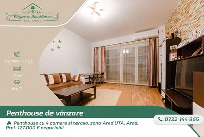 Penthouse cu 4 camere si terasa, zona Ared UTA, Arad - 1