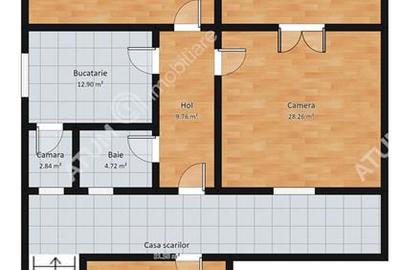 Apartament cu 4 camere si spatiu comercial zona Blv. Victoriei Sibiu - 8