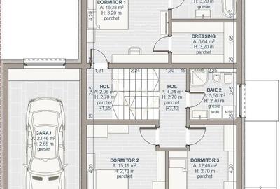 Comision 0% Casa in Saliciea, 221 mp utili, teren 523 mp - 9