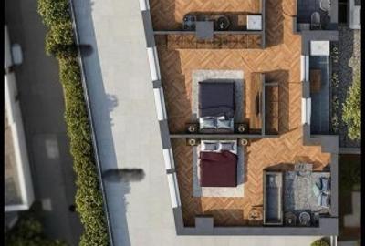 Apartament 3 camere cu 155 mp rooftop, Bld Ferdinand - 9