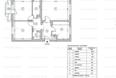 Apartament 3 Camere de Design – Bloc Smart & Verde (M57, Panait Cerna) - 1