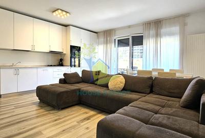 Apartament cu 3 camere decomandat, mobilat în Barbu Văcărescu